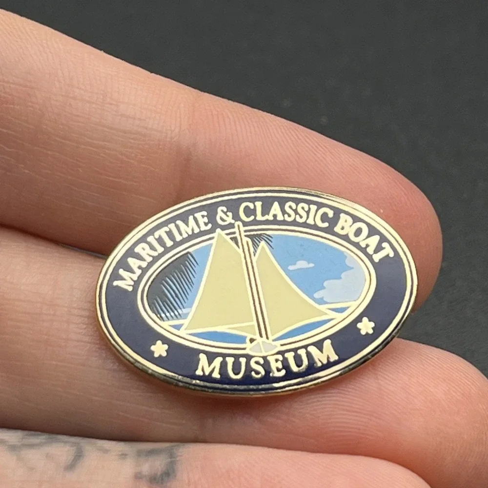 Maritime‎ & Classic Boat Museum Lapel Hat Pin